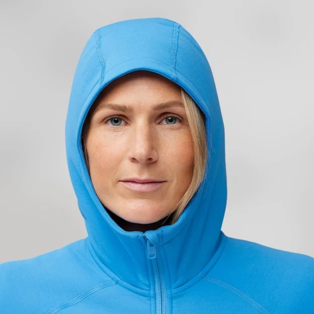 Fjällräven Expedition Fleece Hoodie W Women’s Fleeces Model Angle G 85400