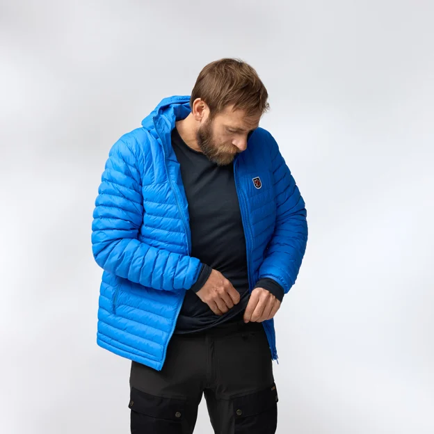 Fjällräven Expedition Lätt Hoodie M Men’s Outlet Model Angle I 86169