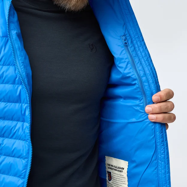 Fjällräven Expedition Lätt Hoodie M Men’s Outlet Model Angle J 86170