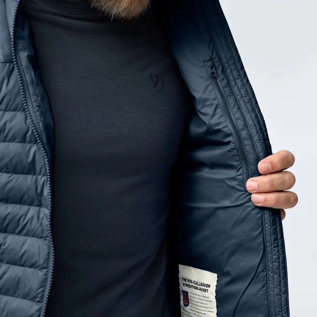 Fjällräven Expedition Lätt Hoodie M Men’s Outlet Model Angle J 101266