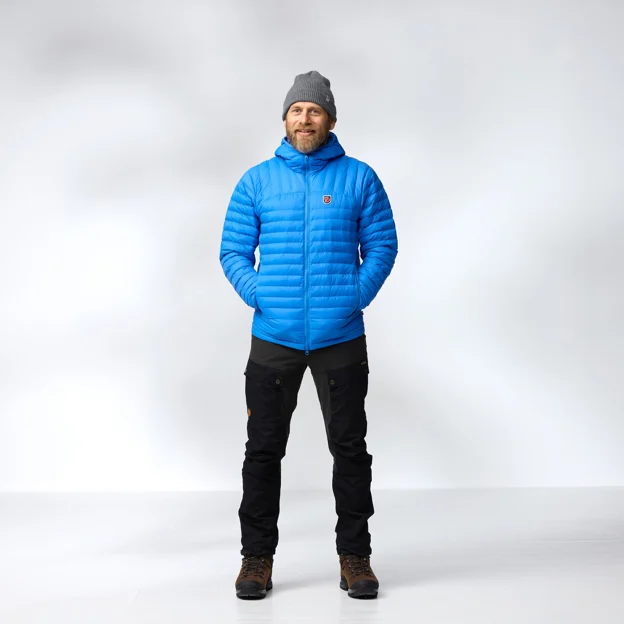 Fjällräven Expedition Lätt Hoodie M Men’s Outlet Model Model front 86163