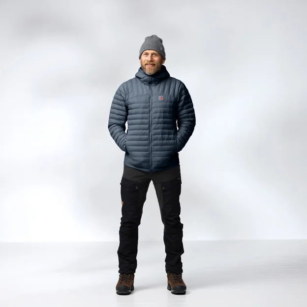 Fjällräven Expedition Lätt Hoodie M Men’s Outlet Model Model front 101262
