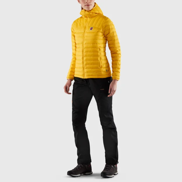 Fjällräven Expedition Lätt Hoodie W Women’s Down jackets Model Model front 33642