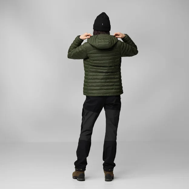 Fjällräven Expedition Lätt Hoodie W Women’s Down jackets Model Model back 82313