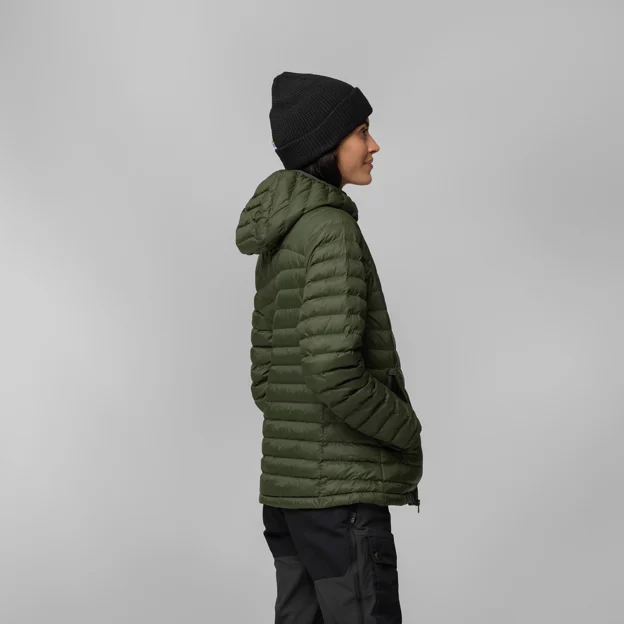 Fjällräven Expedition Lätt Hoodie W Women’s Down jackets Model Model side 89455
