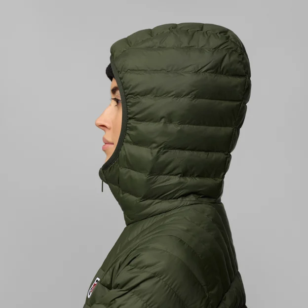 Fjällräven Expedition Lätt Hoodie W Women’s Down jackets Model Angle G 89457
