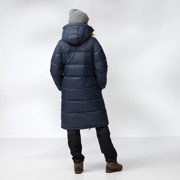 Fjällräven Expedition Long Down Parka W Women’s Down jackets Model Model back 86177