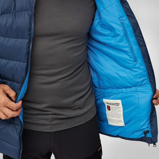 Fjällräven Expedition Mid Winter Jacket M Men’s Down jackets Model Angle N 80136