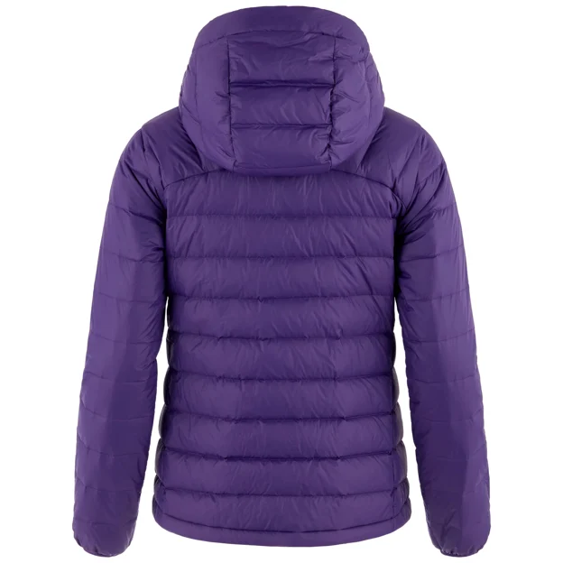 Fjällräven Expedition Pack Down Hoodie W Women’s Down jackets Purple Main Back 104292