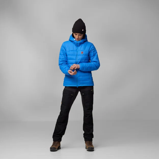 Fjällräven Expedition Pack Down Hoodie W Women’s Down jackets Model Angle N 82335
