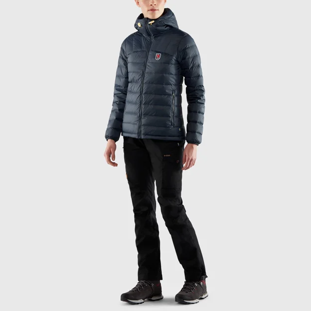 Fjällräven Expedition Pack Down Hoodie W Women’s Down jackets Model Model front 33671