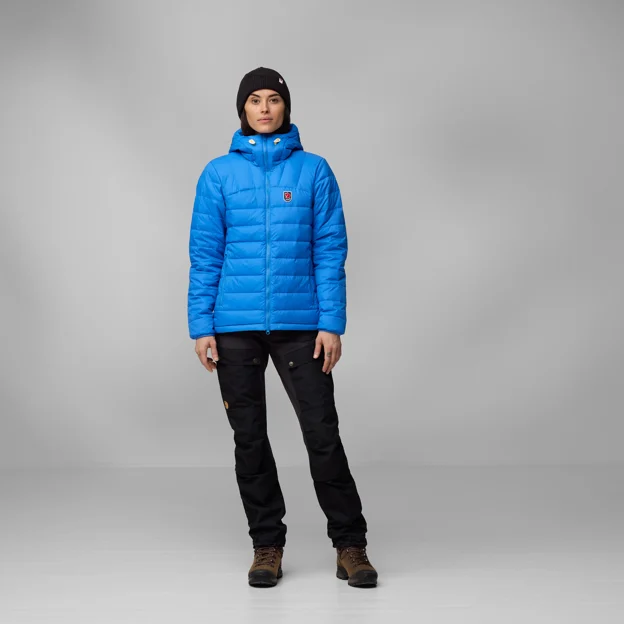Fjällräven Expedition Pack Down Hoodie W Women’s Down jackets Model Model front 82326