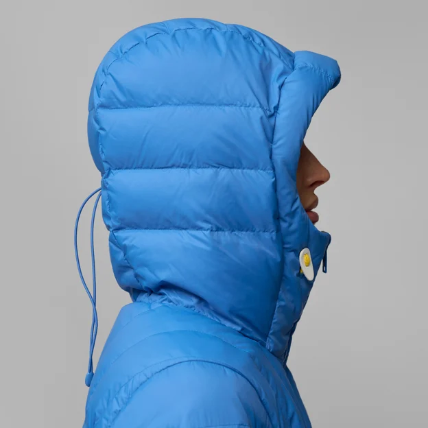 Fjällräven Expedition Pack Down Hoodie W Women’s Down jackets Model Angle G 82329