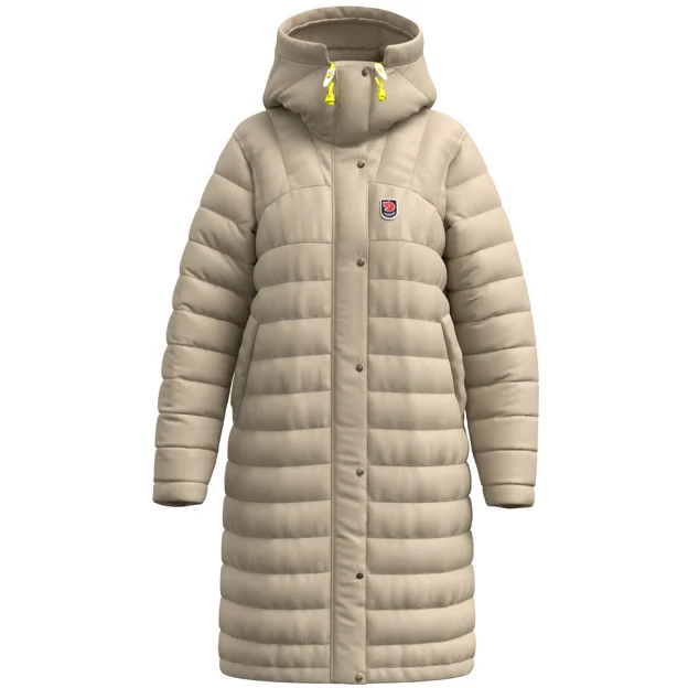 Fjällräven Expedition Pack Down Parka W Women’s Down jackets Beige Main Front 125331