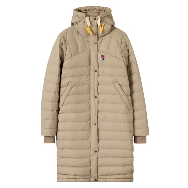 Fjällräven Expedition Pack Down Parka W Women’s Down jackets Beige Main Front 126135