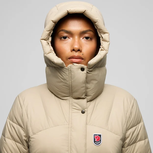 Fjällräven Expedition Pack Down Parka W Women’s Down jackets Model Angle F 126187