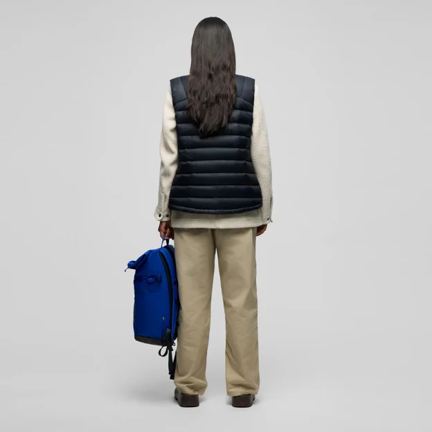 Fjällräven Expedition Pack Down Vest Black Edition W Women’s Down jackets Model Model back 125940