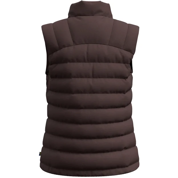 Fjällräven Expedition Pack Down Vest W Women’s Down jackets Brown Main Back 125311