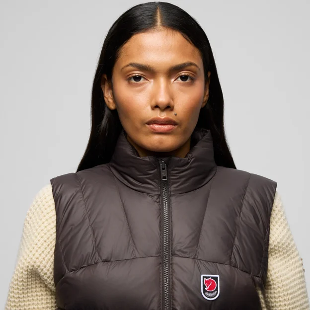 Fjällräven Expedition Pack Down Vest W Women’s Down jackets Model Angle F 126199