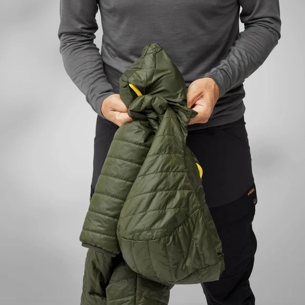 Fjällräven Expedition X-Lätt Hoodie M Men’s Trekking jackets Model Angle L 85413