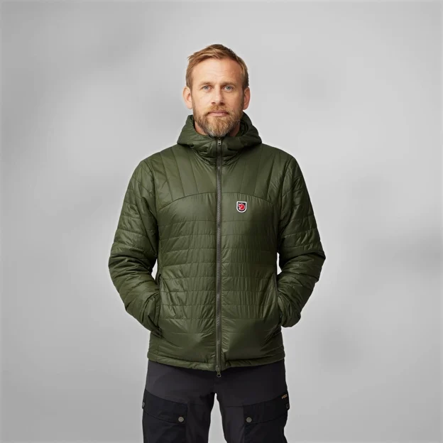 Fjällräven Expedition X-Lätt Hoodie M Men’s Trekking jackets Model Model side 85406