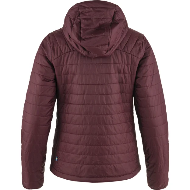 Fjällräven Expedition X-lätt Hoodie W Women’s Trekking jackets Purple, Red Main Back 76818