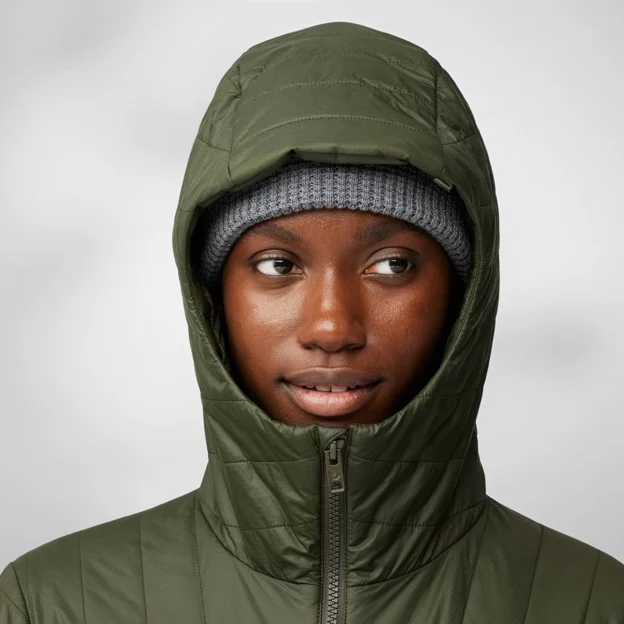 Fjällräven Expedition X-lätt Hoodie W Women’s Trekking jackets Model Angle G 85419
