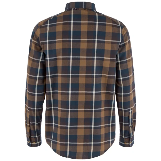 Fjällräven Fjällglim Regular Shirt M Men’s Shirts Brown, Purple Main Back 104557