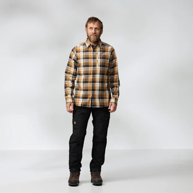 Fjällräven Fjällglim Relaxed Shirt M Men’s Shirts Model Model front 86221