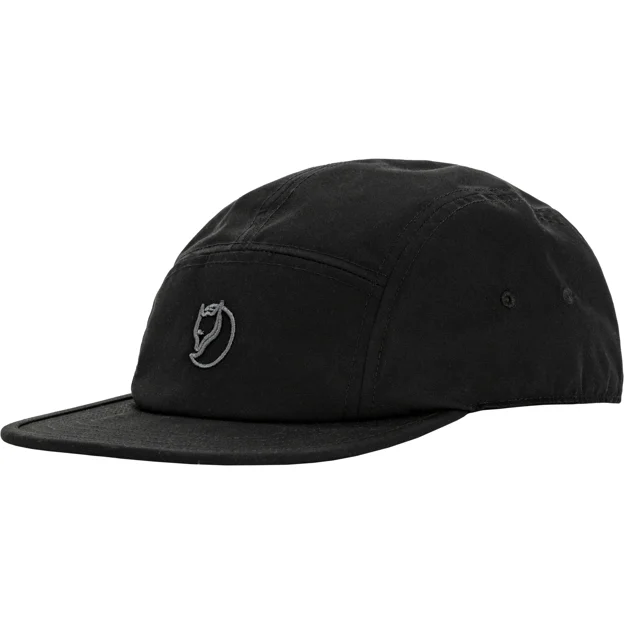 Fjällräven Fjällräven Flat Brim Cap Unisex Caps, hats & beanies Black Main Front 100140