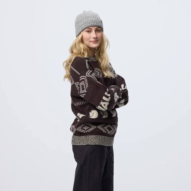 Fjällräven Fjällräven Jacquard Knit W Women’s Sweaters & knitwear Model Model side 120045