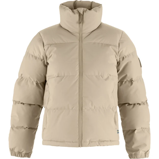 Fjällräven Fjällräven Kamas Lite Down Jkt W Women’s Down jackets Grey, Beige Main Front 88395