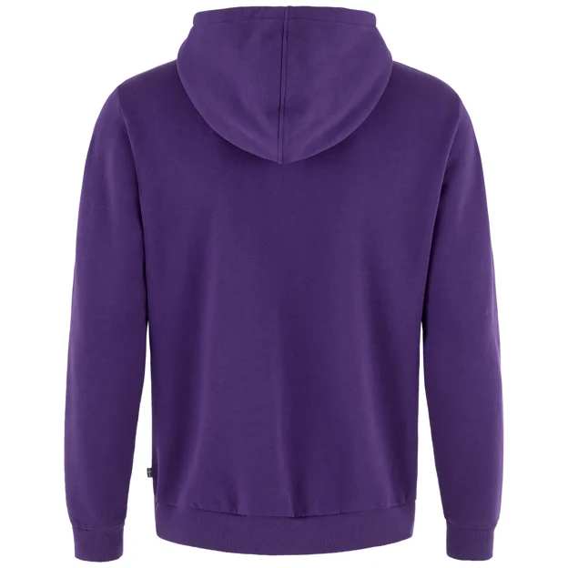 Fjällräven Fjällräven Logo Hoodie M Men’s Outlet Purple Main Back 104730