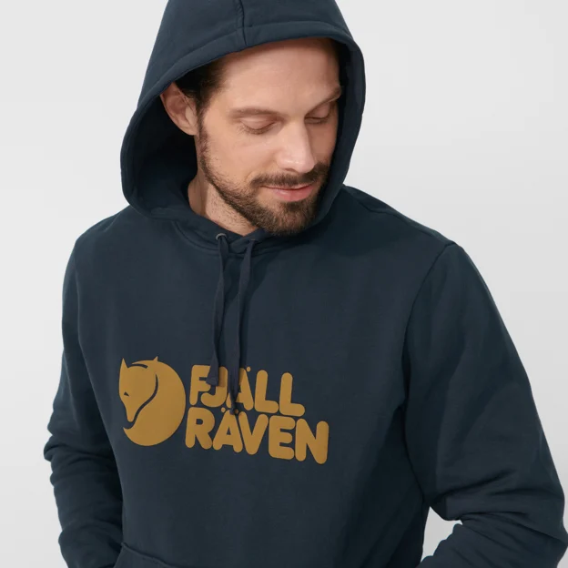 Fjällräven Fjällräven Logo Hoodie M Men’s Outlet Detail Angle F 60176