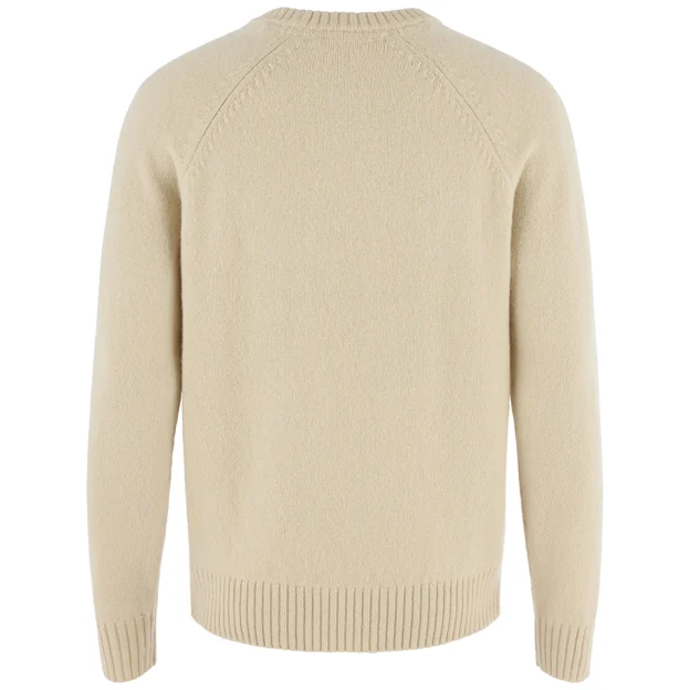 Fjällräven Fjällräven Logo Knit Sweater M Men’s Sweaters & knitwear Beige Main Back 104567