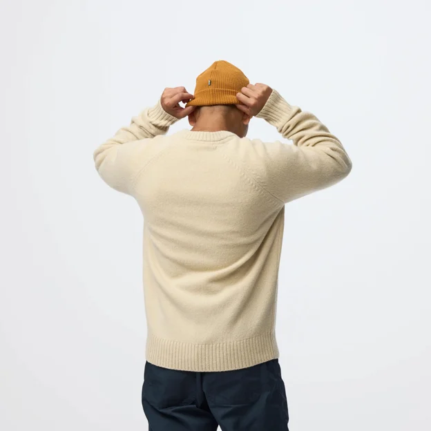 Fjällräven Fjällräven Logo Knit Sweater M Men’s Sweaters & knitwear Model Model back 120140