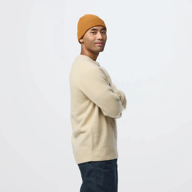 Fjällräven Fjällräven Logo Knit Sweater M Men’s Sweaters & knitwear Model Model side 120061