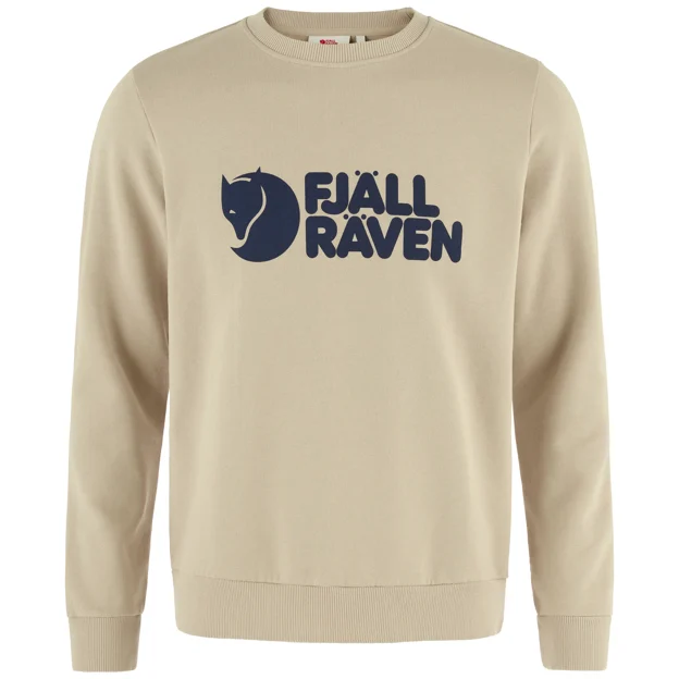 Fjällräven Fjällräven Logo Sweater M Men’s Sweaters & knitwear Beige Main Front 104733