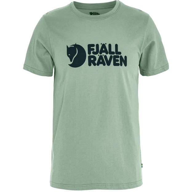 Fjällräven Fjällräven Logo T-shirt M Men’s T-shirts & tank tops Green Main Front 100776