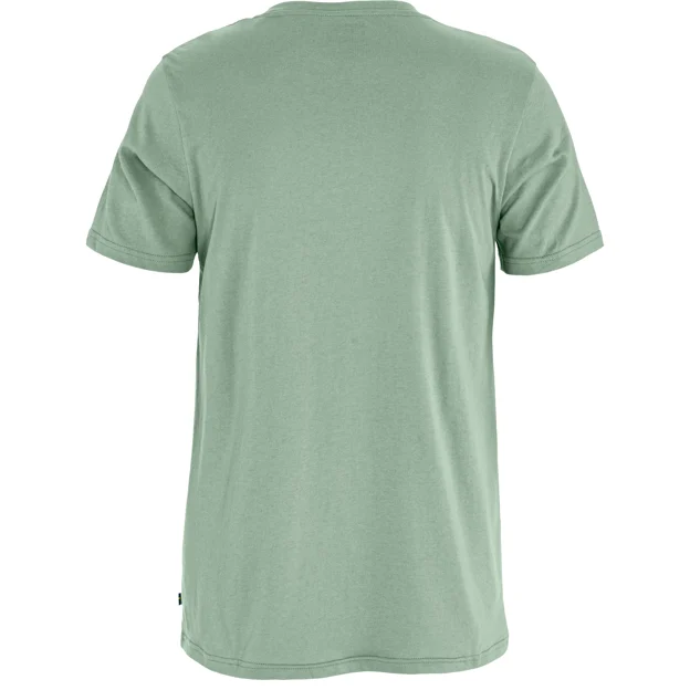 Fjällräven Fjällräven Logo T-shirt M Men’s T-shirts & tank tops Green Main Back 100775