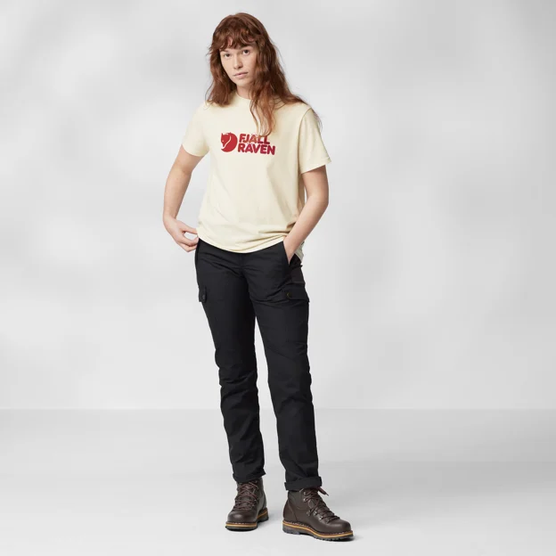 Fjällräven Fjällräven Logo Tee W Women’s Outlet Model Model front 66651