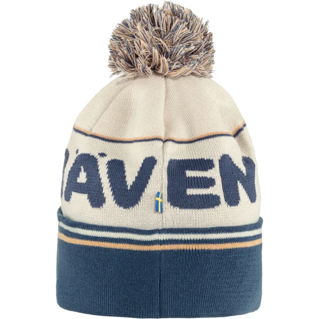 Fjällräven Fjällräven Pom Hat Unisex Caps, hats & beanies White, Blue Main Back 58751