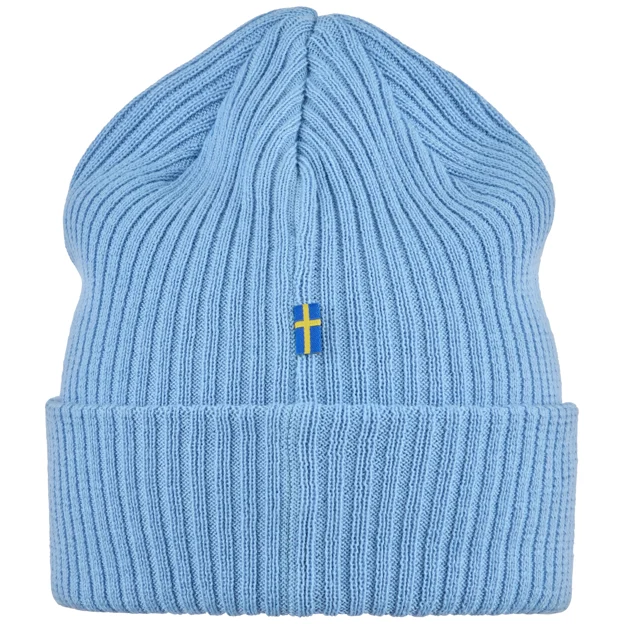 Fjällräven Fjällräven Rib Hat Unisex Caps, hats & beanies Blue Main Back 104736