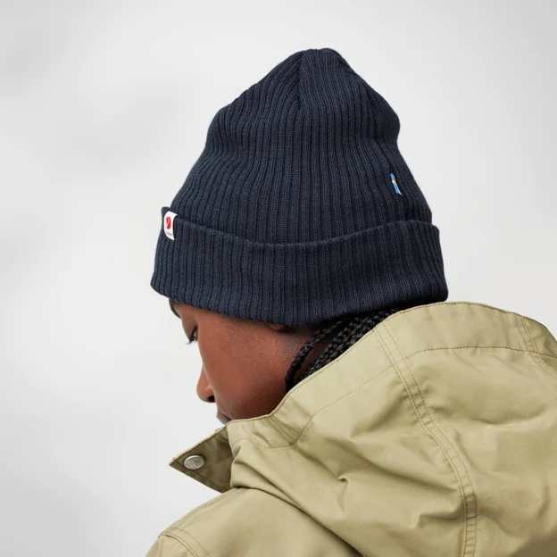 Fjällräven Fjällräven Rib Hat Unisex Caps, hats & beanies Model Model back 80186