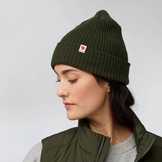 Fjällräven Fjällräven Rib Hat Unisex Caps, hats & beanies Model Model side 92967