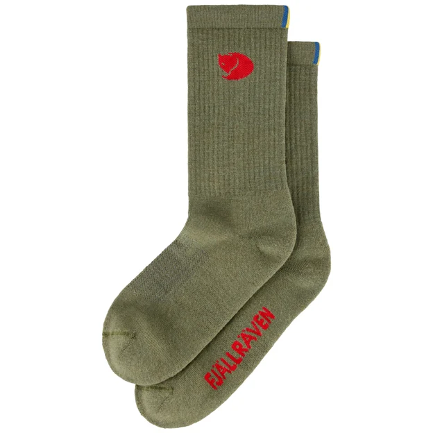 Fjällräven Fjällräven Wool Sock Unisex Other accessories Green Main Front 121491