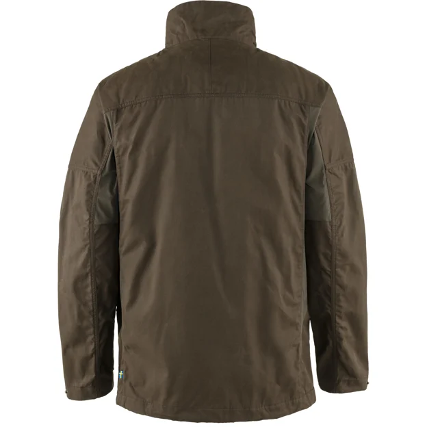 Fjällräven Forest Hybrid Jacket M Men’s Hunting jackets Green Main Back 28449