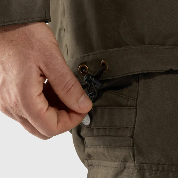 Fjällräven Forest Hybrid Jacket M Men’s Hunting jackets Detail Angle G 33695