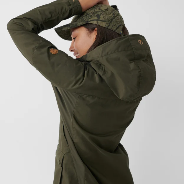 Fjällräven Forest Hybrid Jacket W Women’s Hunting jackets Detail Angle F 60180