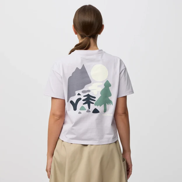 Fjällräven Forest Walk T-shirt W Women’s T-shirts & tank tops Model Model back 101118